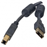 USB A--B 1,8м (экранированный с фильтрами на обоих концах) для принтера