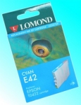 T042240 (E42C) for Epson Stylus C82/CX5200/CX5400 Cyan пр-во Lomond L0202739